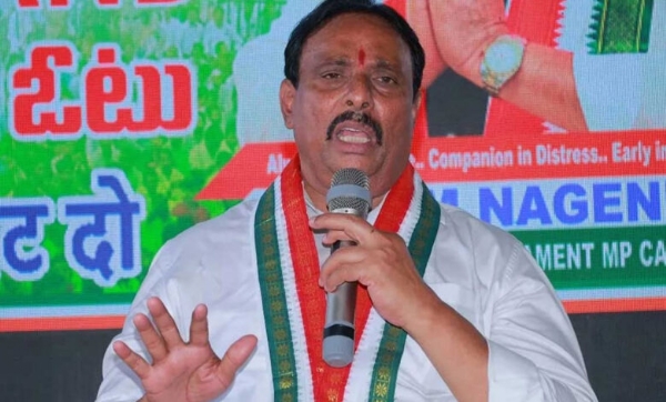 ڈی ناگیندر کا اسپیکر تلنگانہ اسمبلی کومکتوب، نوٹس کا جواب دینے مہلت کی مانگ