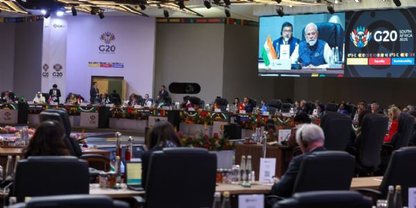 وزیر اعظم مودی جنوبی افریقہ کے دورہ کے بعد وطن واپس لوٹے