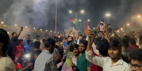 ویمنس ورلڈ کپ میں بھارت کی کامیابی۔ حیدرآباد سمیت تلنگانہ و اے پی میں جشن