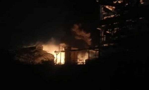 تلنگانہ میں کیمیکل فیکٹری میں آگ لگنے کا واقعہ تلنگانہ میں کیمیکل فیکٹری میں آگ لگنے کا واقعہ