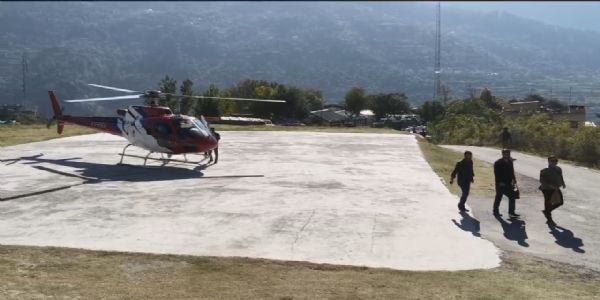 ڈوڈہ میں ہیلی کاپٹر سروس شروع