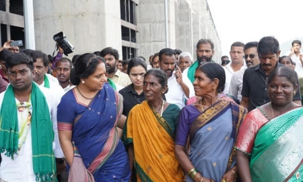 کسانوں کے ساتھ ناانصافی ناقابل برداشت : کے کویتا کی تنقید کسانوں کے ساتھ ناانصافی ناقابل برداشت : کے کویتا کی تنقید