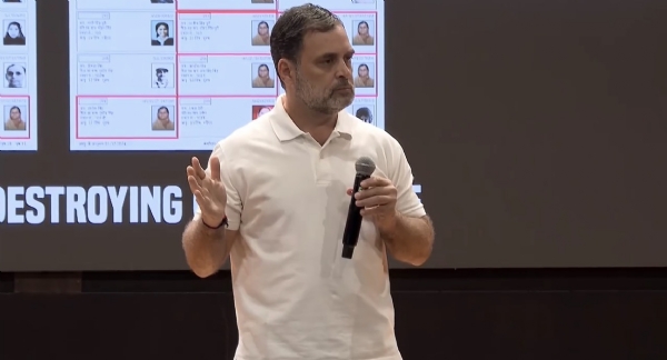 ہریانہ اسمبلی انتخابات میں 25 لاکھ فرضی ووٹوں سے چھینی گئی کانگریس کی جیت، اب بہار میں سازش کی جا رہی ہے