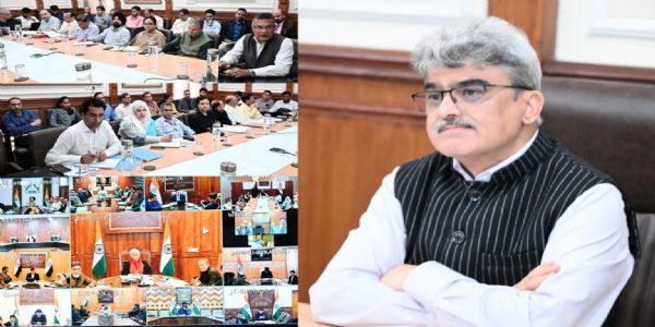 چیف سکریٹری نے زرعی شعبے سے متعلق اسکیموں کی پیشرفت کا جائزہ لیا