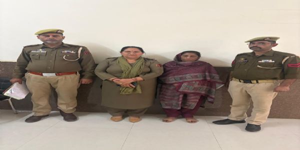 ڈوڈہ پولیس نے 16 برسوں سے مفرور خاتون ملزم کو گرفتار کیا