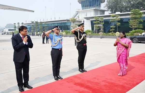 President Murmu leaves for a six-day foreign tour President Murmu leaves for a six-day foreign tour