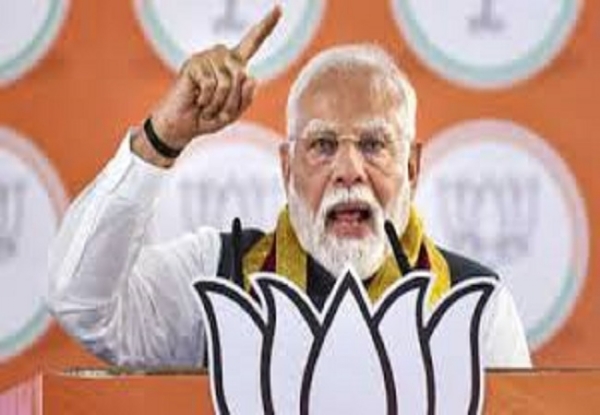 آر جے ڈی کے گانوں سے پتہ چلتا ہے کہ وہ جنگل راج کی واپسی کے لیے کتنا بے چین ہے: وزیر اعظم آر جے ڈی کے گانوں سے پتہ چلتا ہے کہ وہ جنگل راج کی واپسی کے لیے کتنا بے چین ہے: وزیر اعظم