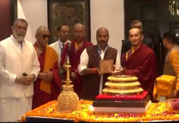 Sacred relics of Lord Buddha taken to Bhutan for public display Sacred relics of Lord Buddha taken to Bhutan for public display