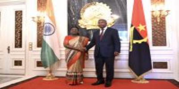 ہندوستان اور انگولا کی شراکت داری باہمی اعتماد، احترام اور مشترکہ خوشحالی کے وژن پر مبنی ہے: صدر دروپدی مرمو