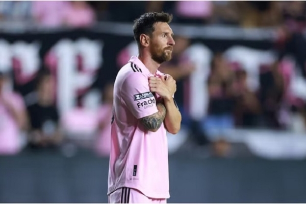 میجر لیگ ساکر کپ میں میسی کا جلوہ، دو گول داغے، انٹر میامی ایسٹ سیمی فائنل میں پہنچی میجر لیگ ساکر کپ میں میسی کا جلوہ، دو گول داغے، انٹر میامی ایسٹ سیمی فائنل میں پہنچی