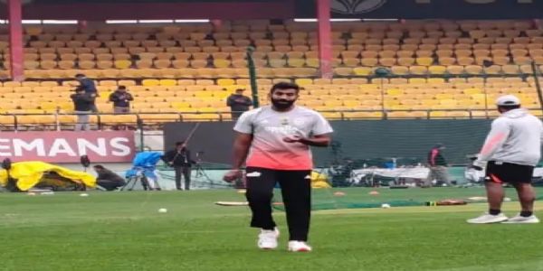 ٹی 20 میچ: ٹیم انڈیا نے میدان اور نیٹ میں پسینہ بہایا