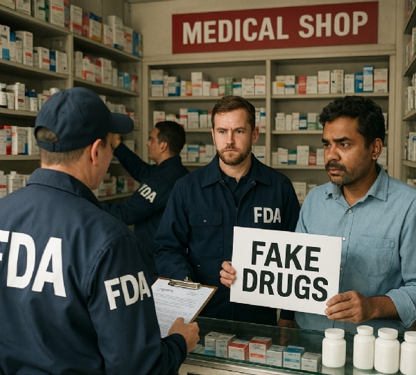 EIGHT BOOKED AFTER FAKE DRUGS BUST IN PUNE EIGHT BOOKED AFTER FAKE DRUGS BUST IN PUNE