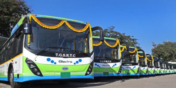 آرٹی سی کی 2,800 ڈیزل بسوں کو الکڑک بسوں سے تبدیل کیاجائے گا