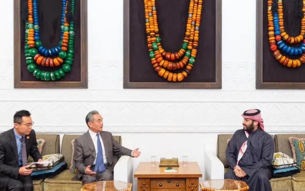 سعودی ولی عہدمحمد بن سلمان و چینی وزیر خارجہ کی ملاقات، علاقائی اور عالمی امور پر تبادلہ خیال