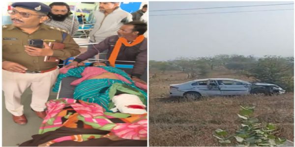 راج گڑھ: کھاٹو شیام مندر کا درشن کرنے جارہی خواتین کو کار نے ماری ٹکر دو خواتین کی موت اور تین زخمی