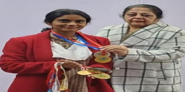 اے ایم یو طالبہ نیشنل چیمپیئن شپ کے لئے منتخب