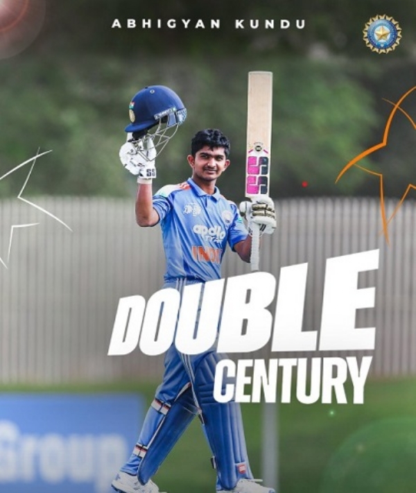 ہندوستانی وکٹ کیپر بلے باز ابھیگیان کنڈو ہندوستانی وکٹ کیپر بلے باز ابھیگیان کنڈو