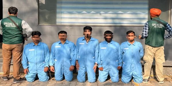 آرزواور انمول بشنوئی گینگ کے پانچ ملزمین گرفتار