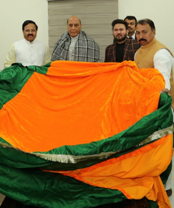 اجمیر درگاہ پروزیر دفاع راج ناتھ سنگھ کی چادر 23 دسمبر کو پیش کی جائے گی