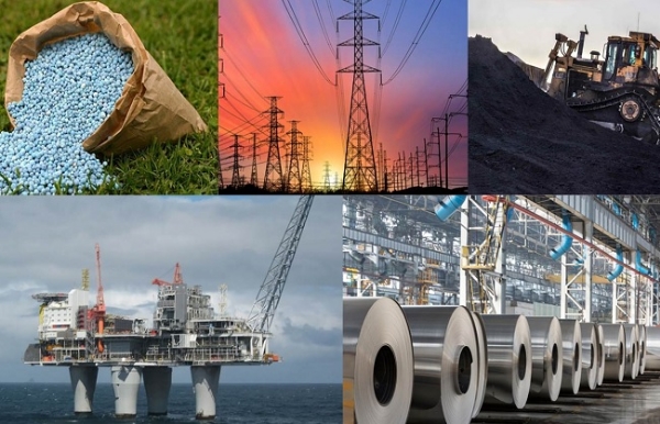 نومبر میں ملک کی آٹھ بڑی بنیادی صنعتوں کی شرح نمو 1.8 فیصد رہی