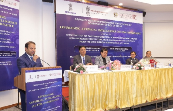 دہلی حکومت کے اہلکار اے آئی ایپلی کیشنز میں ماہر بنیں گے