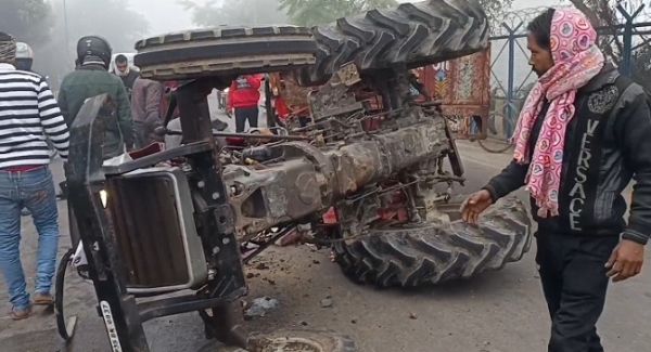 ROAD-ACCIDENT-UP-SEVEN-INJURED ROAD-ACCIDENT-UP-SEVEN-INJURED