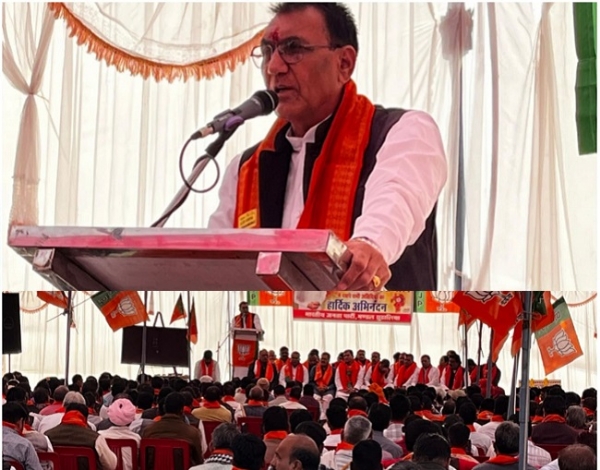 راج گڑھ: ریاست کا شمار ملک کی سرکردہ اور ترقی پذیر ریاستوں میں ہوتا ہے :وزیر مملکت پنوار