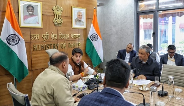 scindia-tripura-mizoram-meeting-CM-Norteast