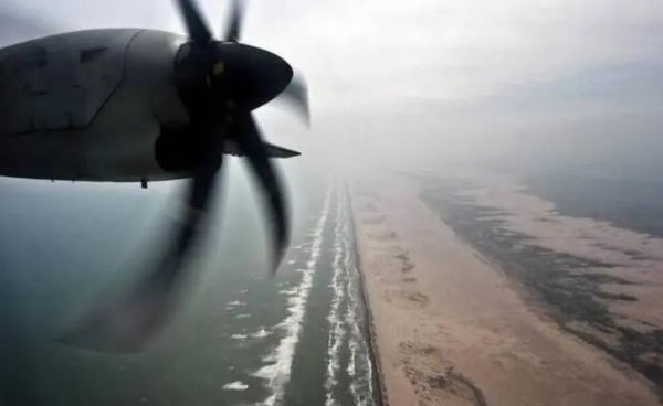 ٹیکساس میں میکسیکن بحریہ کا طیارہ گر کر تباہ، کم از کم5 افراد ہلاک