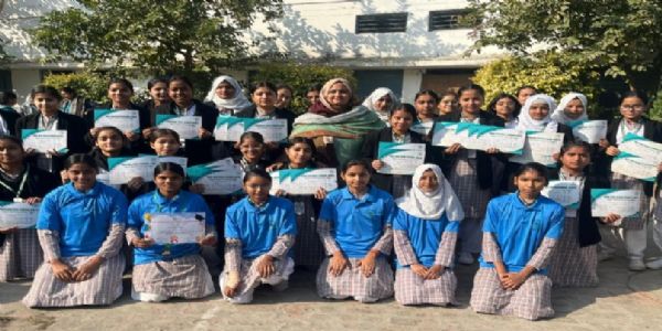 اے بی کے ہائی اسکول (گرلز) میں کاؤنسلنگ اور تقسیم اسناد تقریب کا اہتمام