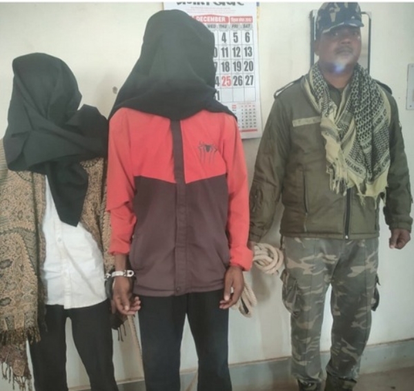 JH-TWO-SUSPECTED-MAOISTED-ARRESTED