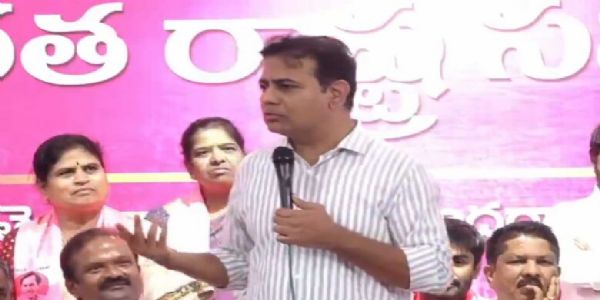 حیڈرا کے نام پر ریاست کو نقصان: کے ٹی آر کا الزام