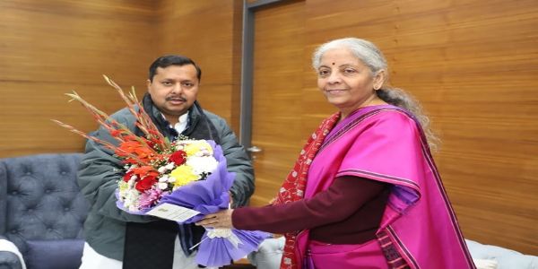 سیتا رمن نے ورکنگ قومی صدرنتن نبین سے ملاقات کی، نئی ذمہ داریوں کے لیے نیک خواہشات کا اظہار کیا