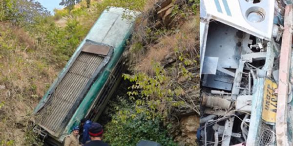 اتراکھنڈ کے الموڑہ میں ایک بس کھائی میں گرنے سے سات مسافروں کی موت