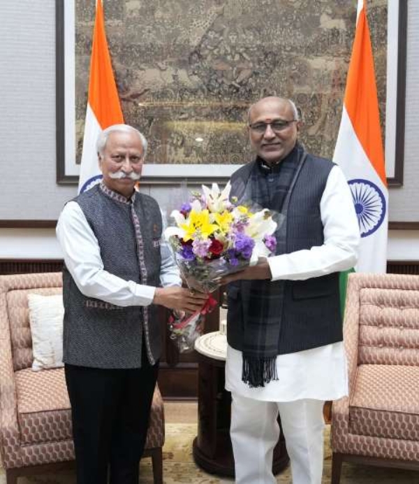 اروناچل پردیش کے گورنر نے نائب صدر جمہوریہ سے ملاقات کی