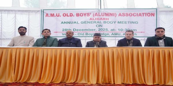 علی گڑھ مسلم یونیورسٹی اولڈ بوائز ایسوسی ایشن، علی گڑھ کی سالانہ جنرل میٹنگ منعقد