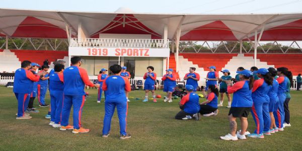 ڈبلیو پی ایل کے چوتھے سیزن سے پہلے دہلی کیپٹلس نے گوا میں ٹریننگ شروع کی