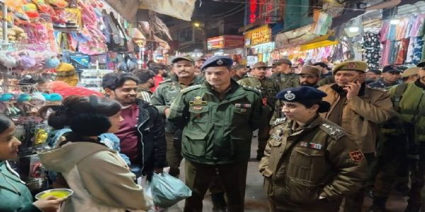 ڈی آئی جی نے کٹرا میں سیکورٹی انتظامات کا جائزہ لیا۔