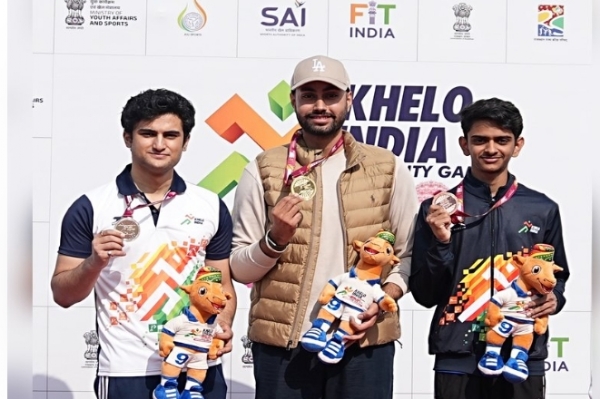 کے آئی یو جی 2025:ایل پی یو کے سرتاج توانہ نے ذہنی تھکاوٹ اور والد کی بیماری پر قابو پا کر 50میٹر رائفل 3پی میں جیتاگولڈ