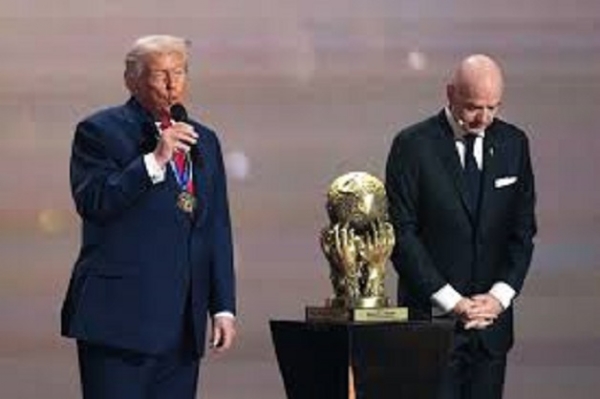 ڈونالڈ ٹرمپ کو پہلا فیفا امن انعام
