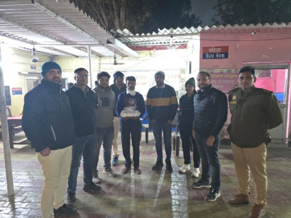 Bareilly ANTF team arrested a smuggler with 5.2 kg of opium