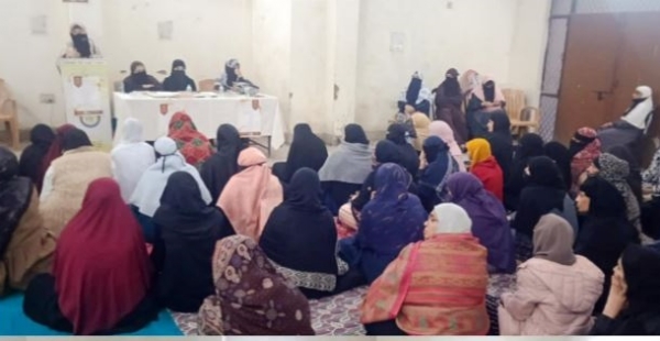 ہمسایوں کے حقوق کی مہم : جوگابائی چوپال میں خواتین کا پراثر عوامی اجتماع، 100 سے زائد شریک