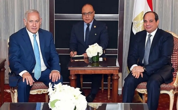 امریکہ السیسی اور یاہو کے درمیان ملاقات کرانے کیلئے کوشاں