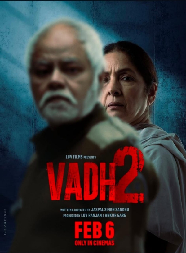 ودھ 2 فلم کا ایک نیا پوسٹر جاری ، 6 فروری کو ریلیز ہوگی فلم ودھ 2 فلم کا ایک نیا پوسٹر جاری ، 6 فروری کو ریلیز ہوگی فلم