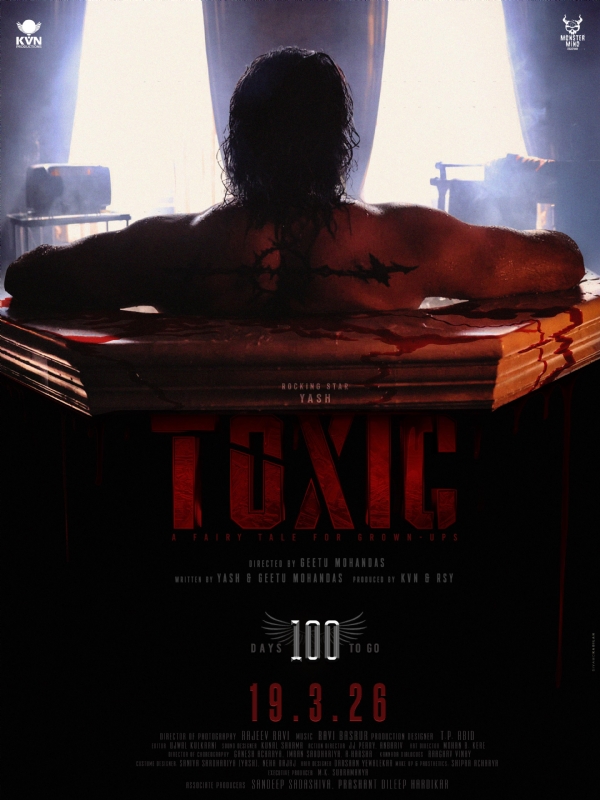 Toxic Yash poster Toxic Yash poster