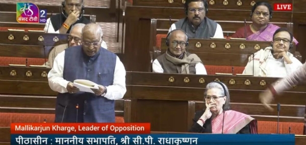 کانگریس نے ہی وندے ماترم کو نعرہ بنایا: کھڑگے کانگریس نے ہی وندے ماترم کو نعرہ بنایا: کھڑگے