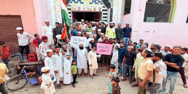 وقف ترمیمی قانون کے خلاف احتجاج کرنے والے 56 افراد کے خلاف اترپردیش پولیس نے مقدمہ درج کیا