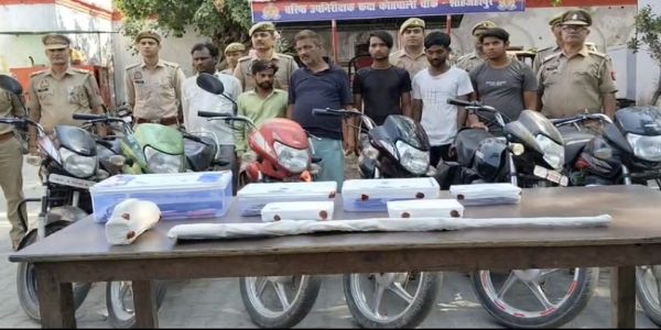 بین الاضلاعی گاڑیاں چوری کرنے والے گروہ کے چھ ملزمان گرفتار