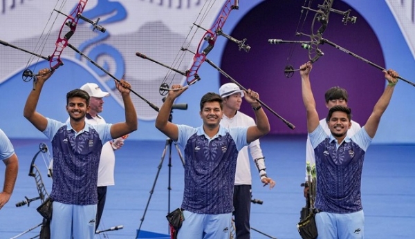 Archery World Cup: India wins gold, silver & bronze in team