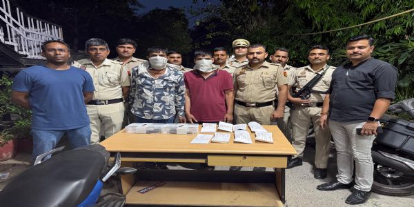 پولیس نے انکاونٹر کے بعد دو بدمعاشوں کو گرفتار کیا